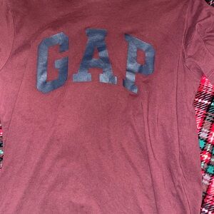 GAP Maroon T-Shirt